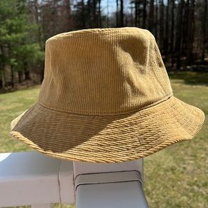 J. Crew tan corduroy bucket hat